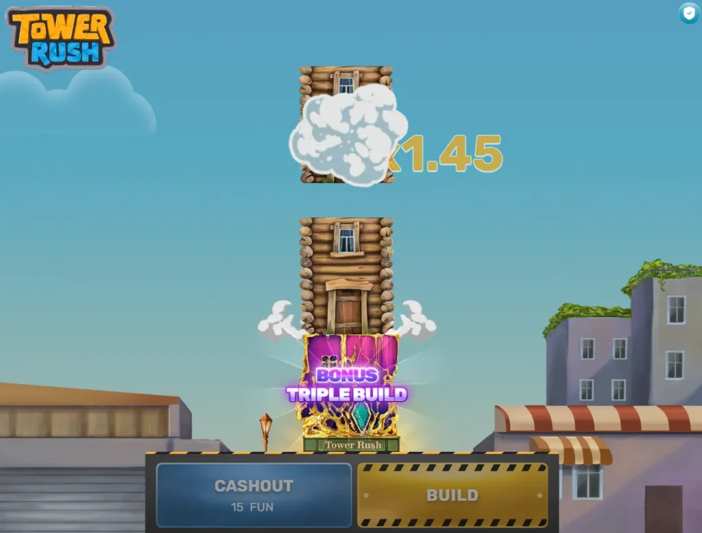 Tower Rush Triple Build Bonus